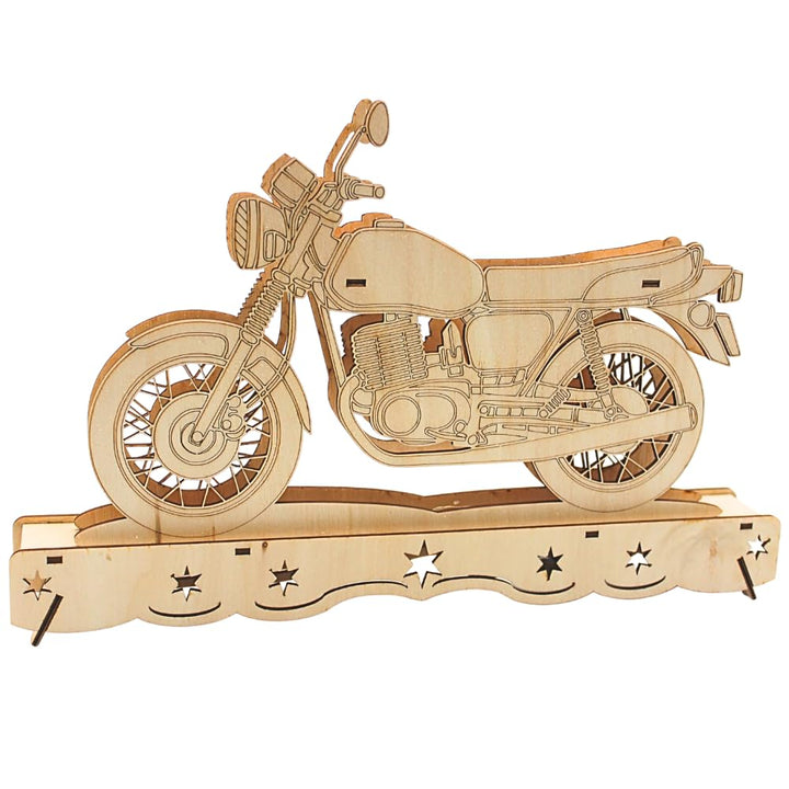 Ostalgie Moped Schwippbogen, DDR - Moped Schwibbogen, Lichterbogen Ostalgie, Schwibbogen DDR-Fahrzeu