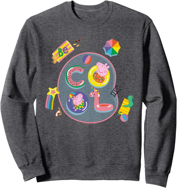 Peppa Wutz And George Pig Be Cool Sweatshirt