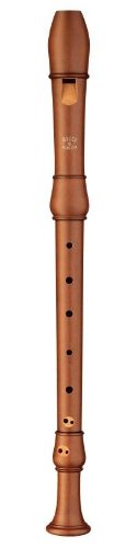 Moeck 2303 Flauto Rondo Alt Barock Doppelloch Birnbaum gebeizt