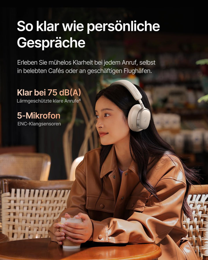 Baseus Inspire XH1 Over-Ear Kopfhörer mit Noise Cancelling, Sound by Bose, Cloud-Komfort, Dolby Audi