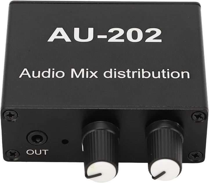 Stereo-Mixer, Audio-Verteiler für Audio, für Klinkenstecker, Legierung, MP3-Stereo-Splitting-Tool, K