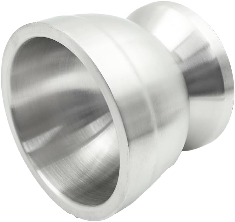 Sarini Mörser und Stössel aus Edelstahl,lebensmittelecht,Stössel und Mörser aus Edelstahl,runder Mah