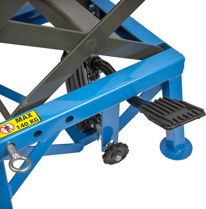 STIX Automotive Equipment Motorradheber 140kg Motorrad Hebebühne 350mm - 870mm Montageständer Montag