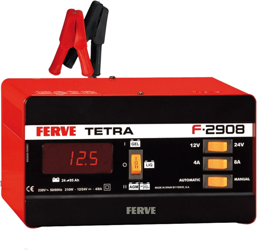 FERVE F-2908 Bleiakku-Ladegerät