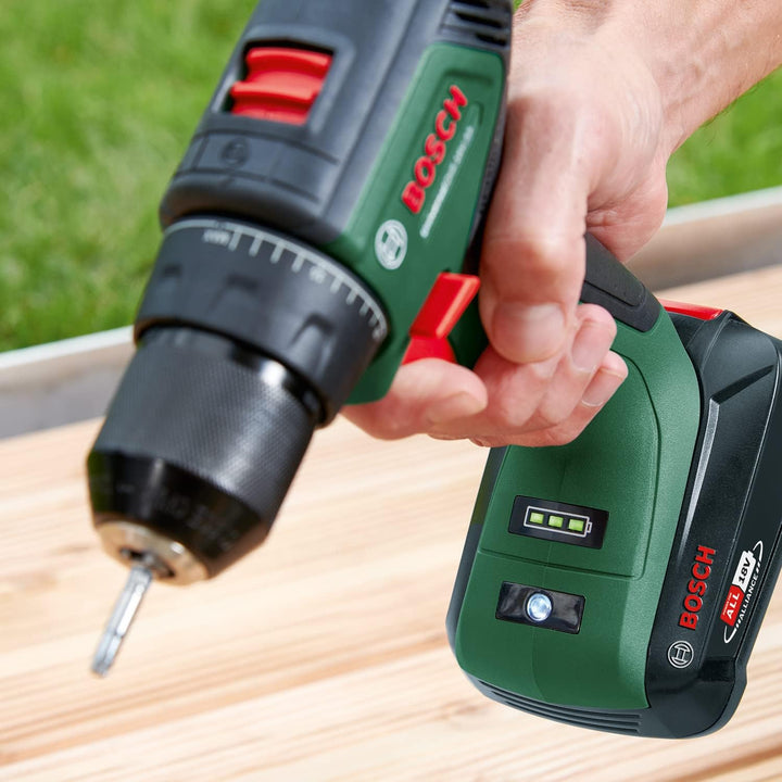 Bosch Home and Garden Home and Garden Akkuschrauber UniversalDrill 18V-60 (2 Akku, 18 Volt System, i