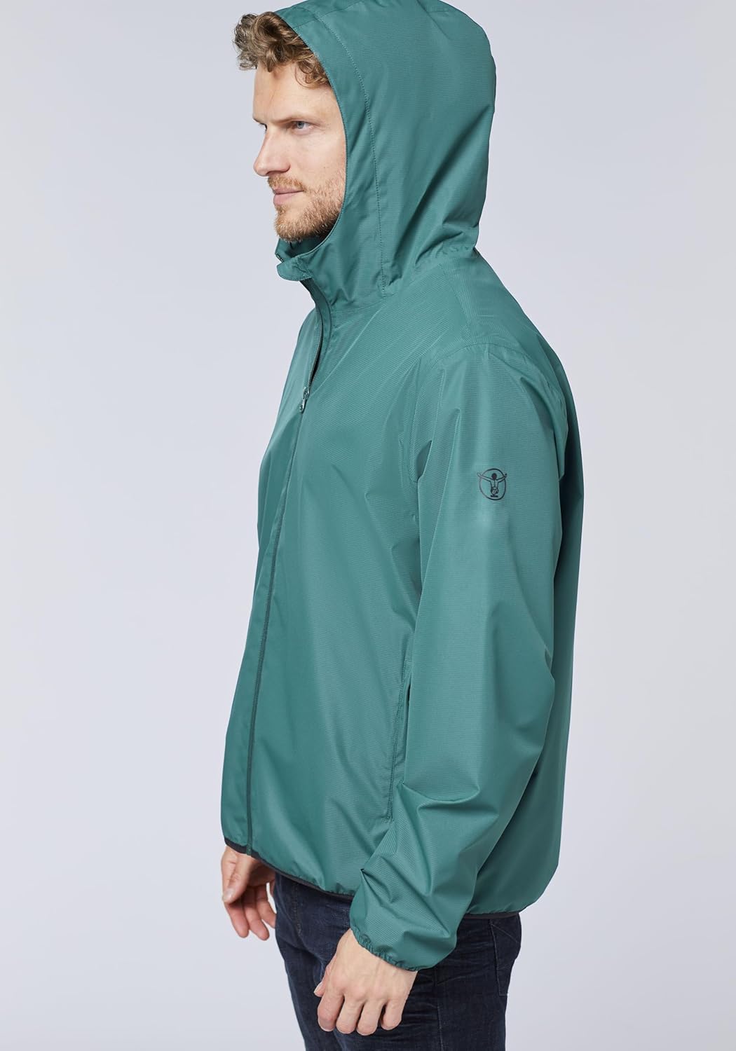 CHIEMSEE Regenjacke Herren wasserdicht und atmungsaktiv I Leichte Regenjacke faltbar I Funktionsjack