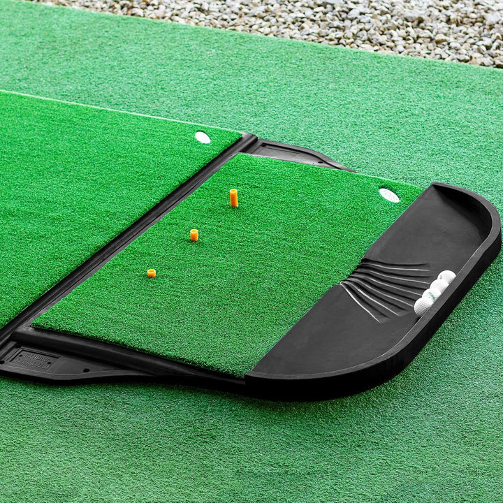 FORB Pro Driving Range Golfmatte – Premium Golf-Trainingsmatte mit Rutschfester Gummibasis, realisti