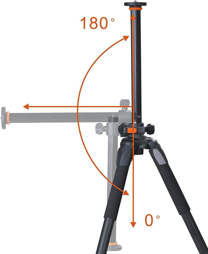 Vanguard Alta Pro 263AB 100 - Stativ mit Kugelkopf mit Mittelsäule Mit Kugelkopf SBH-100, Mit Kugelk