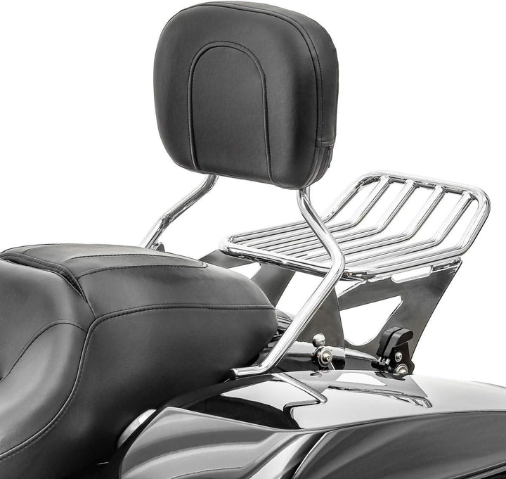 Sissybar + Gepäckträger W1 für Harley Davidson Street Glide Special 15-19 chrom