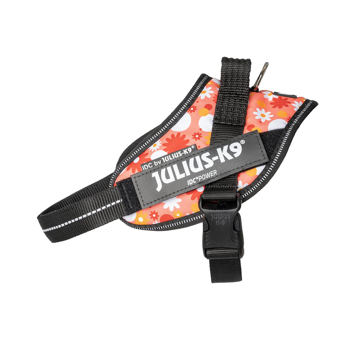 Julius-K9, IDC Powergeschirr, Grösse: S/Mini, Pink mit kleinen Blumen
