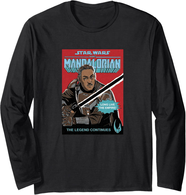 Star Wars: The Mandalorian Long Live Poster Langarmshirt