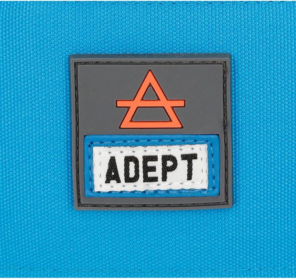 Adept 90923N1 Power Laptop-Rucksack mit Trolley Blau 32x42x16 cms Polyester 15,6" 21.5L Rucksack 42
