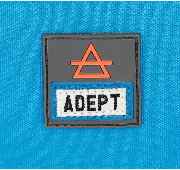 Adept 90923N1 Power Laptop-Rucksack mit Trolley Blau 32x42x16 cms Polyester 15,6" 21.5L Rucksack 42