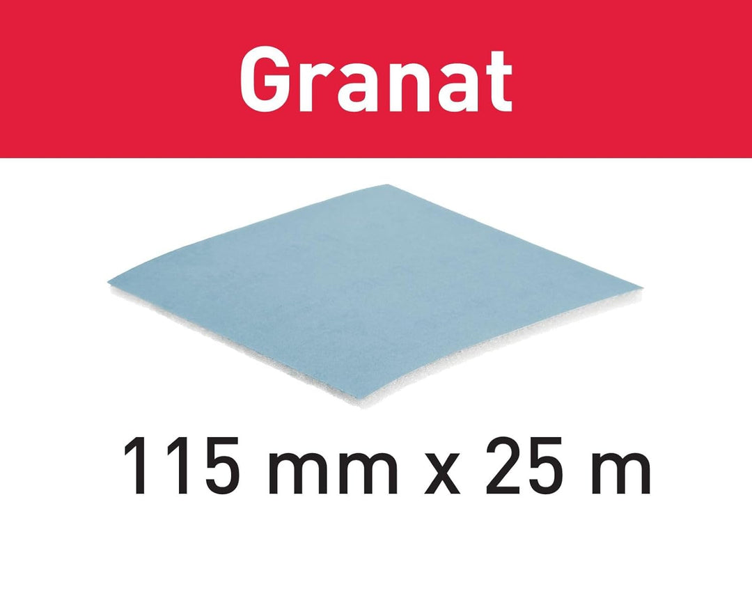 FESTOOL 497091 Schleifrolle GRANAT SOFT P120 115x25M, P120 115x25M