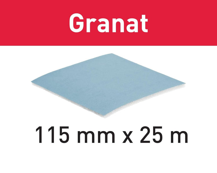 FESTOOL 497091 Schleifrolle GRANAT SOFT P120 115x25M, P120 115x25M