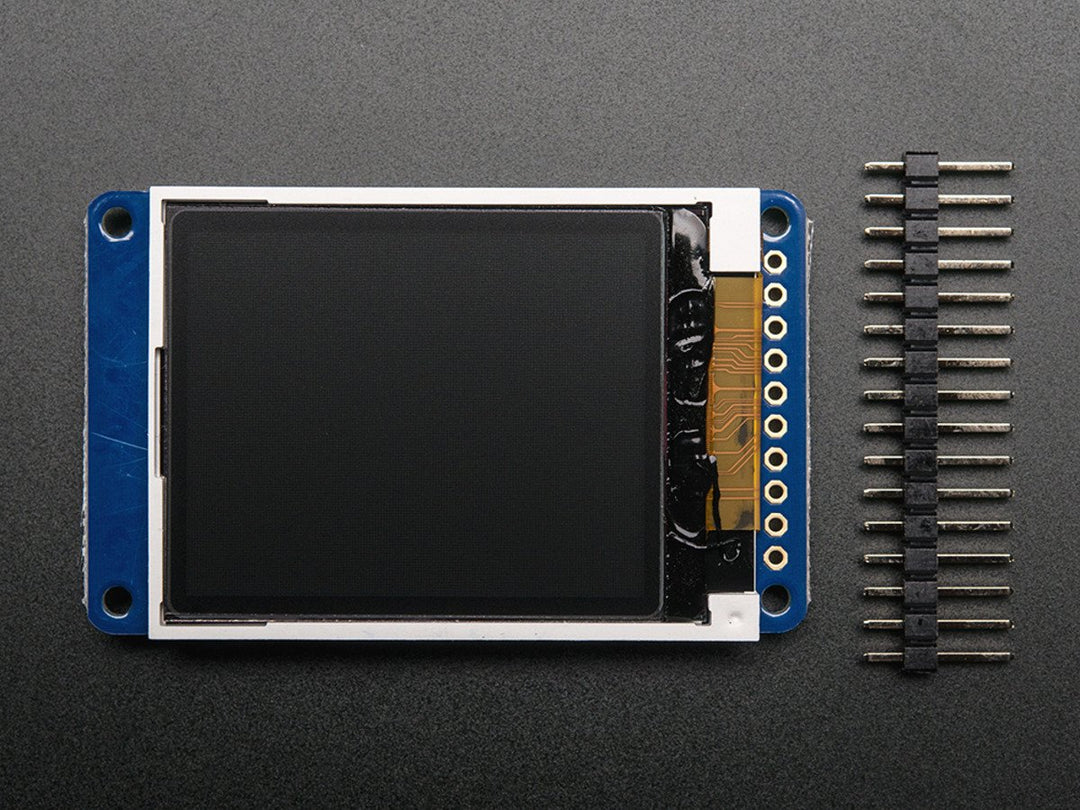 Adafruit Zubehör 1,8" Color TFT LCD mit microSD Breakout - SPI, IR, Einplatinen-Computer, Header, Mo