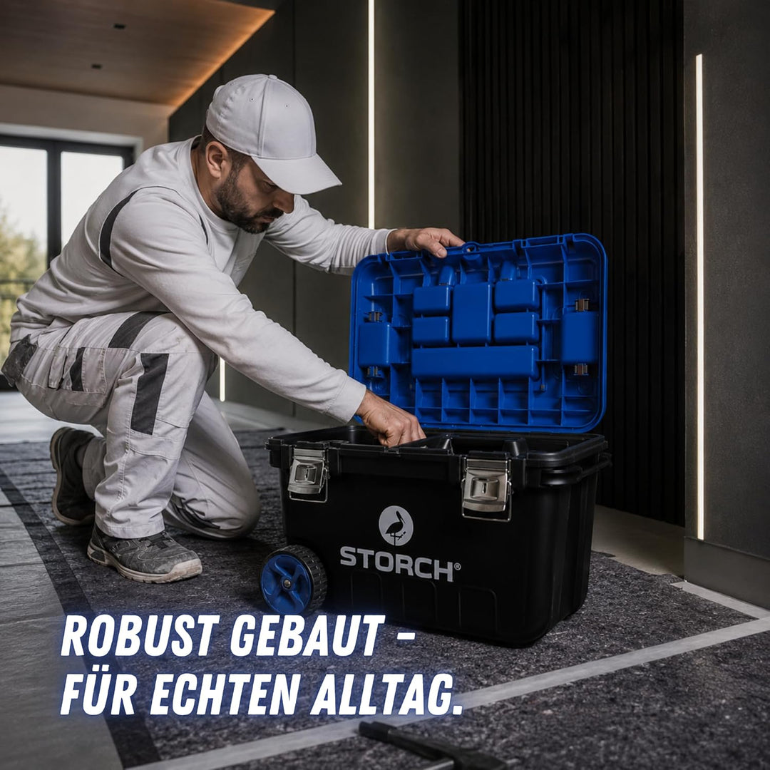 STORCH Werkzeugtrolley auf Rollen mit Tragegriff