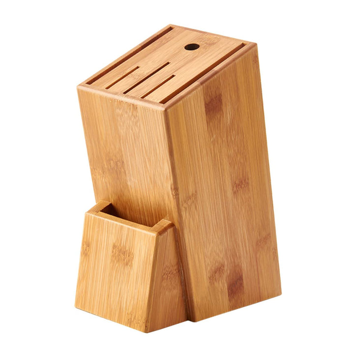 Cabilock Küchenregal Bambusregalhalter aus Bambus Stabiles Holzgestell als Messerhalter und Küchenab