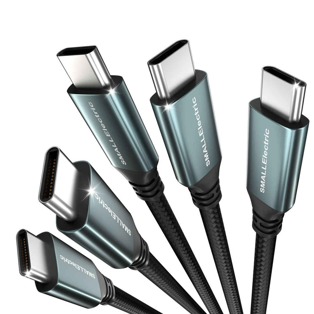 USB C auf USB C Kabel 60 W, 5 Stück, 1.8 m langes Schnellladegerät Typ C auf Typ C Ladekabel für Sam