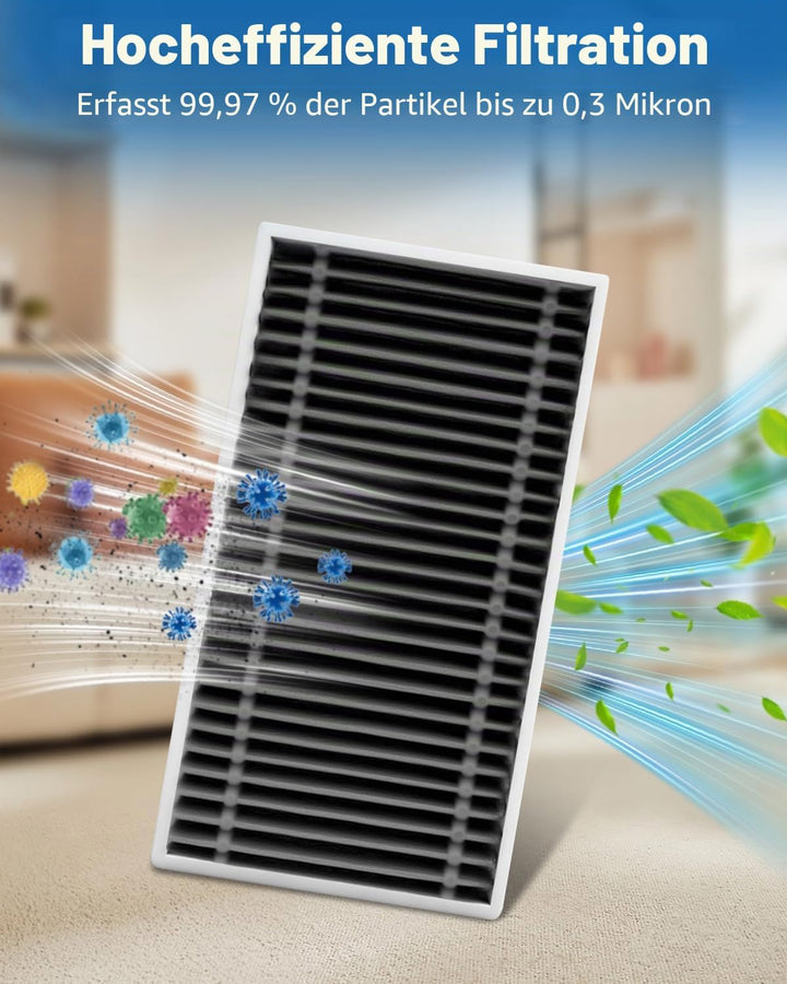 19 Stück T90 Omni Zubehör für ECOVACS DEEBOT T90 Omni / T90 PRO Omni Roboter-Staubsauger, Ersatzzube