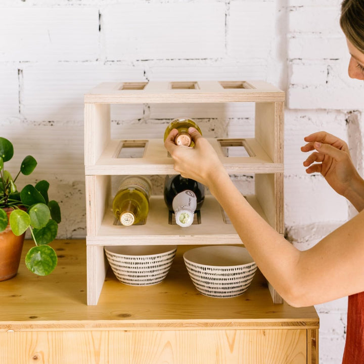 Stackable bottle rack - EL CELLER - 3