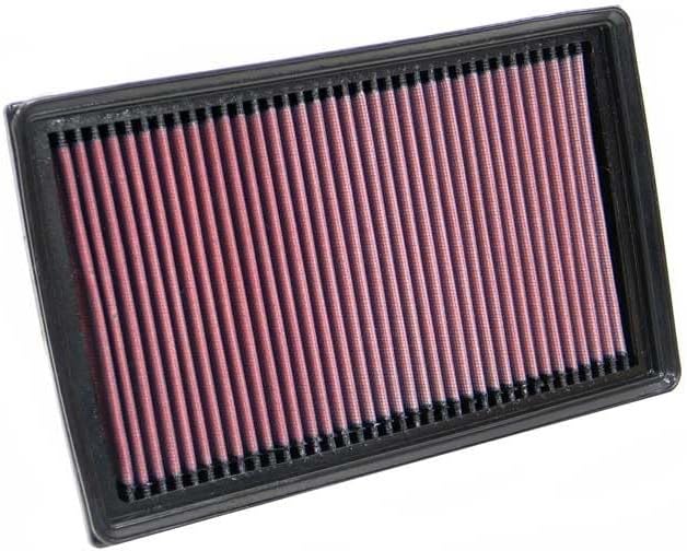 K&N 33-2886 Motorluftfilter: Hochleistung, Prämie, Abwaschbar, Ersatzfilter,Erhöhte Leistung, 2003-2