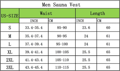 Yokald Herren Sauna Schweiss Weste Zipper Anzug Neopren Korsett Fitness Shapewear Kompression Taille