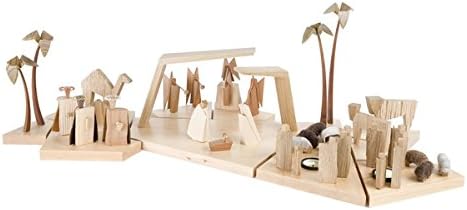 Weihnachtskrippe Magdalena Platte 5: Posaunen-Steh-Sitz-Engel