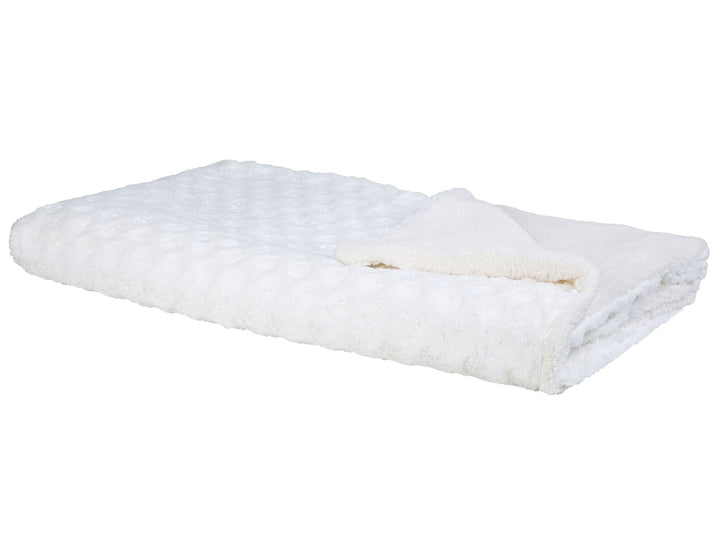 Dekorative Tagesdecke weiss 200 x 220 cm Kandilli