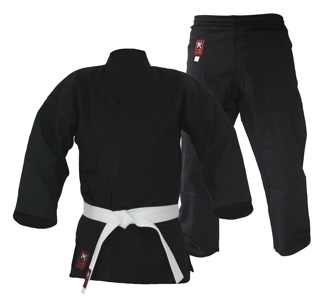 Budo-Anzug SV Premium 12 oz schwarz 200, 200