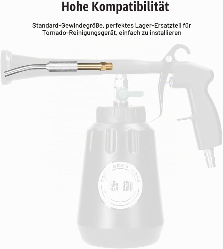 Kupferlager-Anschluss-Zubehör für Tornado-Reinigungswerkzeug Air Blow-Dust Auto Cleaner Tool Hochdru