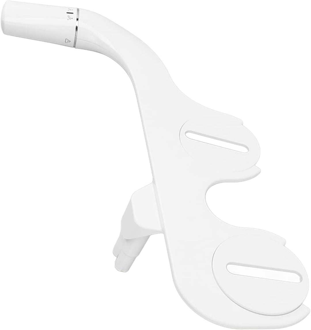 Ultraflacher Bidet-Toilettensitz-Aufsatz, Doppeldüse, Selbstreinigende Feminine Hinternwaschanlage,