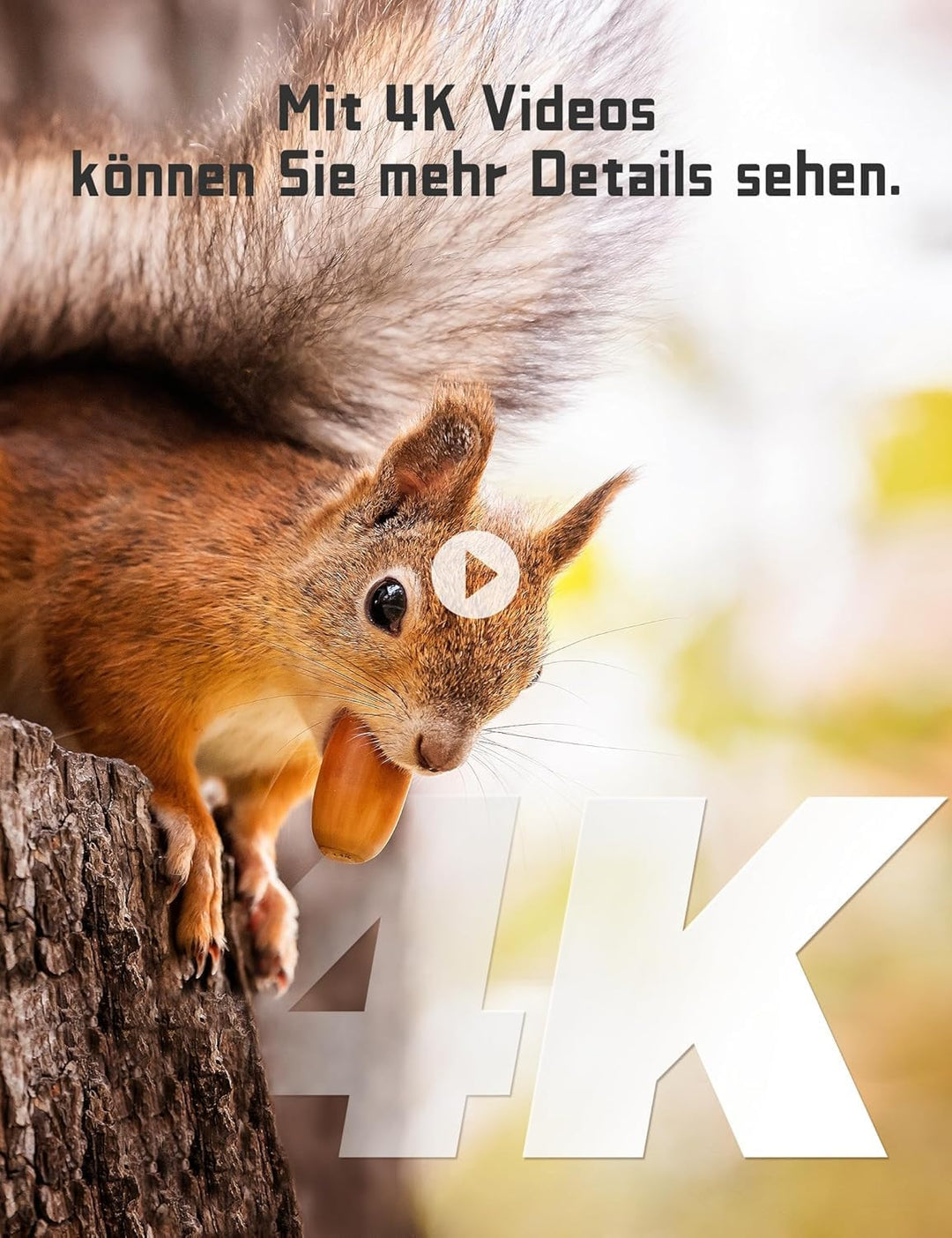 CEYOMUR Wildkamera, 4K 36MP HD Wildkamera mit Bewegungsmelder Nachtsicht, Wildtierkamera mit 2.0" LC