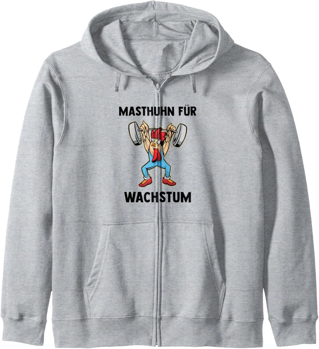 Masthuhn Für Wachstum Gym Fitness Pumpen Sport Muskelaufbau Kapuzenjacke