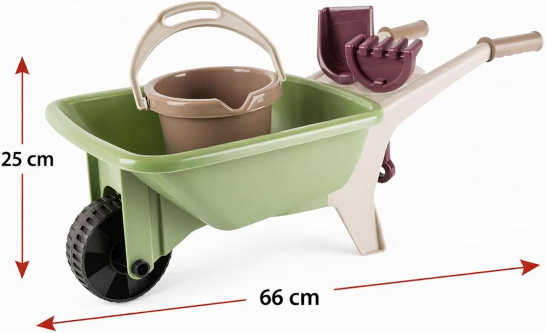 Dantoy - Green Garden - Schubkarren-Set (4723), Schwarz