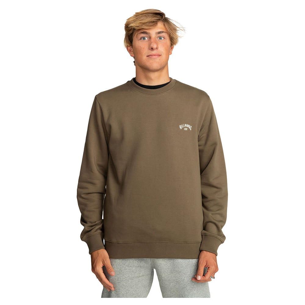 Billabong Herren Arch Cr Sweatshirt (1er Pack) XS Bark, XS Bark