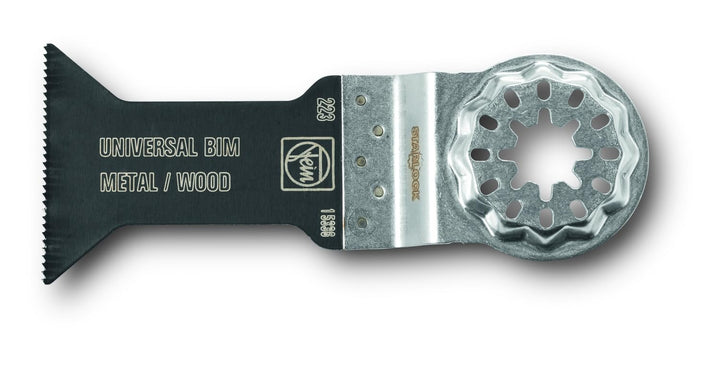 FEIN E-Cut Universal-Sägeblatt, Breite 28 mm, Länge 55 mm, Ve. 10 St., Aufnahme StarLock, Bi-Metall