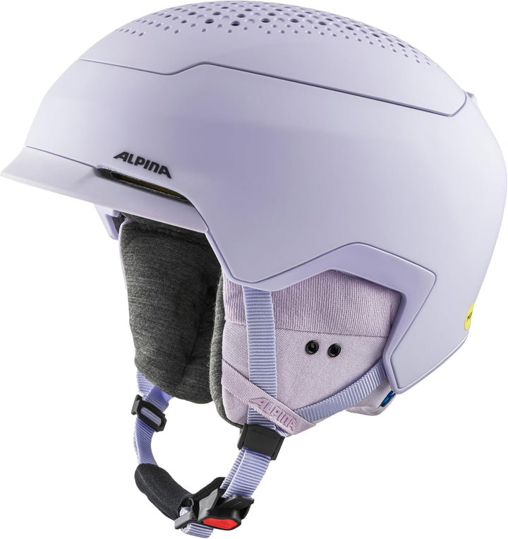 ALPINA BANFF MIPS - Nachhaltiger, Sicherer und leichter MIPS Skihelm Mit Schafswolle-Innenfutter Für