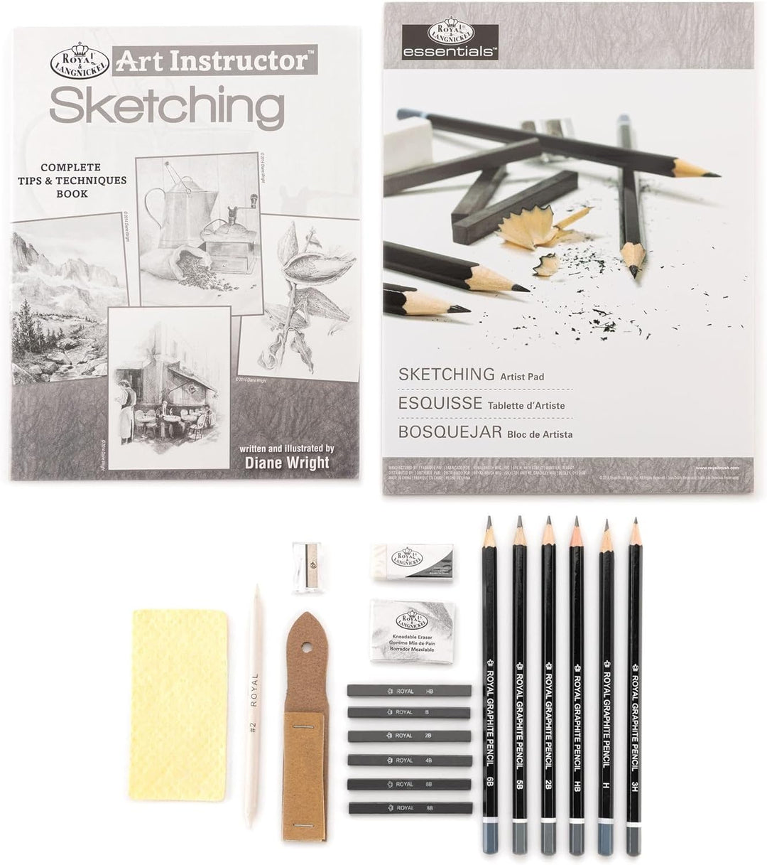 Royal Brush Art Instructor Skizzieren Set 20