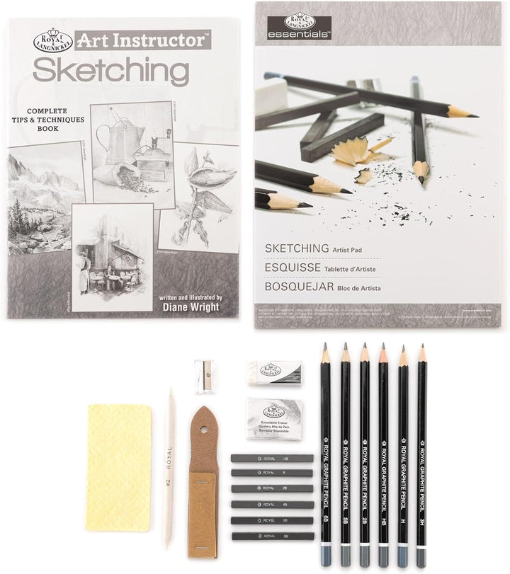 Royal Brush Art Instructor Skizzieren Set 20