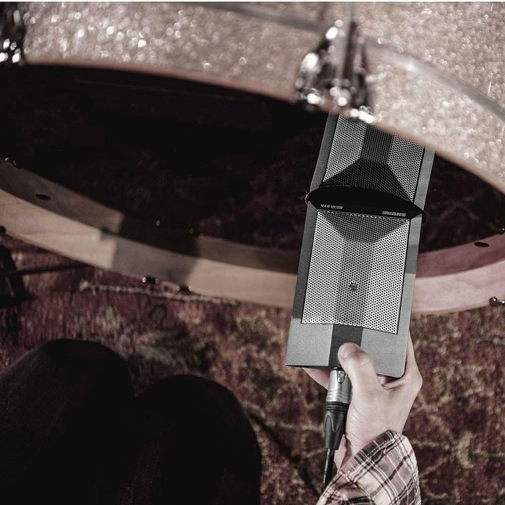 Shure BETA 91A Bass-Drum-Kondensatormikrofon mit Halbnierencharakteristik (mit integriertem Vorverst