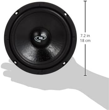 Pyle-Pro PDMW6 Midwoofer-Treiber 15,24 cm 8 Ohm