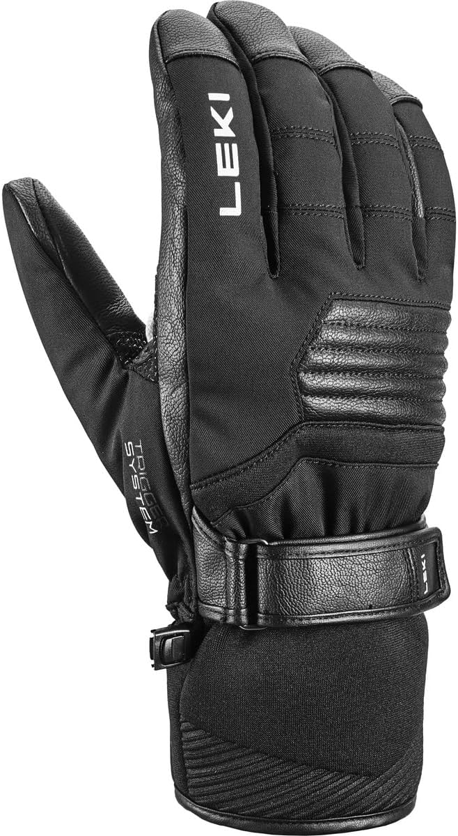 LEKI Stormlite 3D Handschuhe Skihandschuhe Fingerhandschuhe Schwarz EU 11, Schwarz EU 11