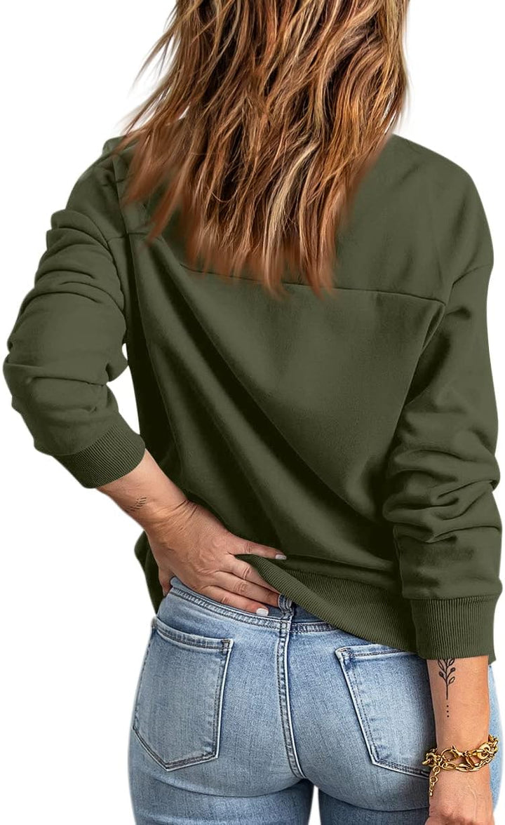 GeGekoko Zip Sweatshirt Damen übergrosse Jacket Sweatshirt Einfarbige Loose Langarm Tops Oberteile m
