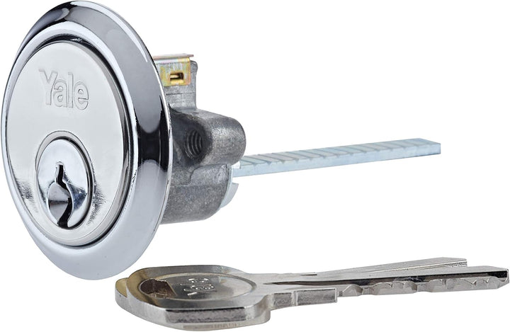 Yale Ersatz-Schlosszylinder für 38-57 mm Türen, P-6KP1109-CH P-Chrom 6 Keys, P-Chrom 6 Keys
