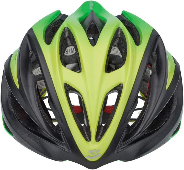 Spiuk Sportline ED Helm Dharma Edition (S-M) 51-56 Gelb/grün, (S-M) 51-56 Gelb/grün