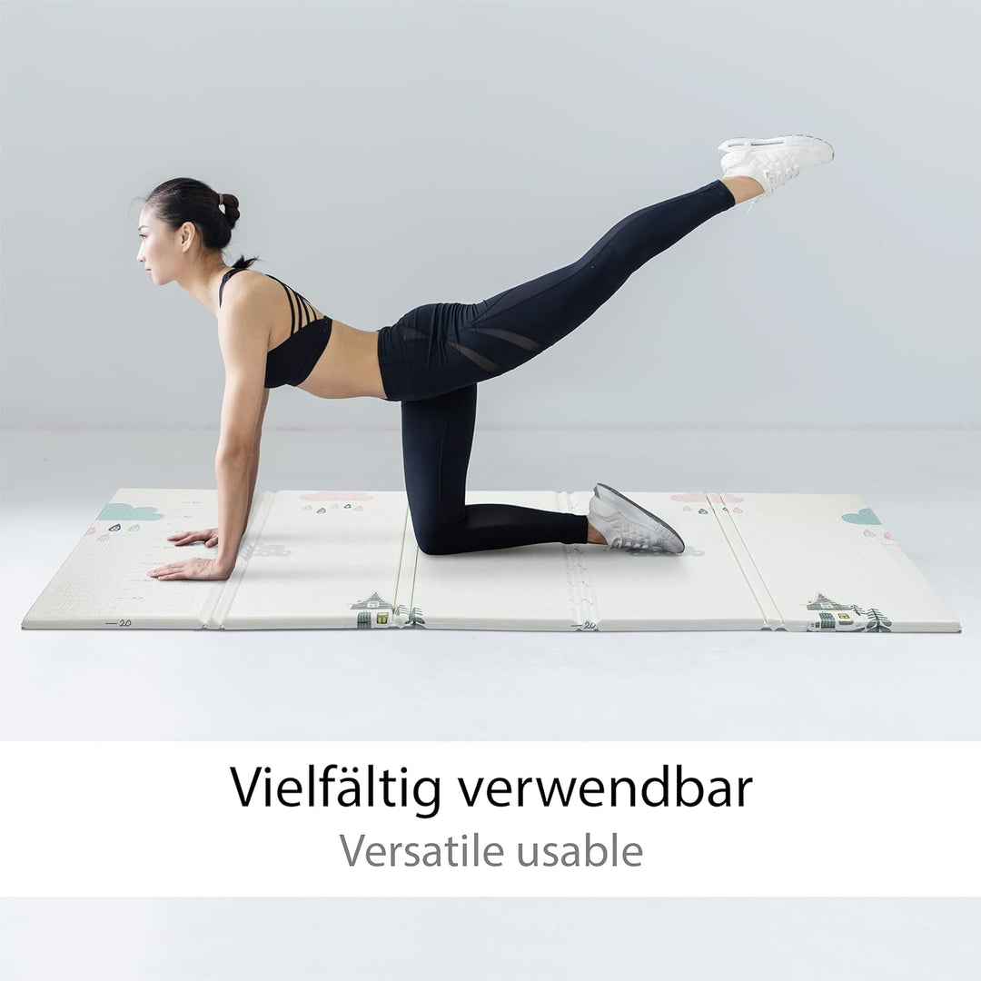 ONVAYA® Spielmatte für Babys & Kinder | Krabbelmatte faltbar | Bodenmatte für Kinderzimmer & Outdoor