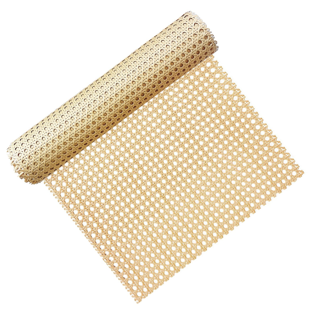 Wiener Geflecht Meterware Kunststoff PE Cane Webbing Rattan-Rolle, 40 x 300 cm, Handgefertigtes Poly