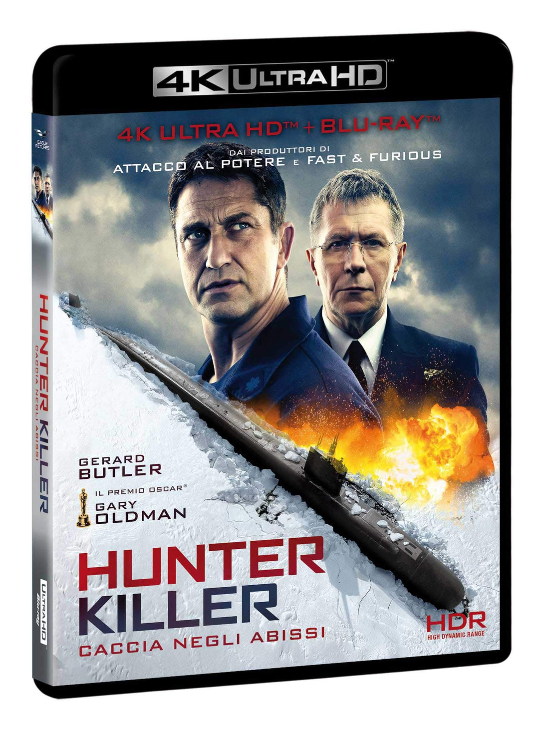 Hunter Killer - Caccia Negli Abissi (Blu-Ray 4K Ultra-HD+Blu-Ray) (1 BLU-RAY), 4K
