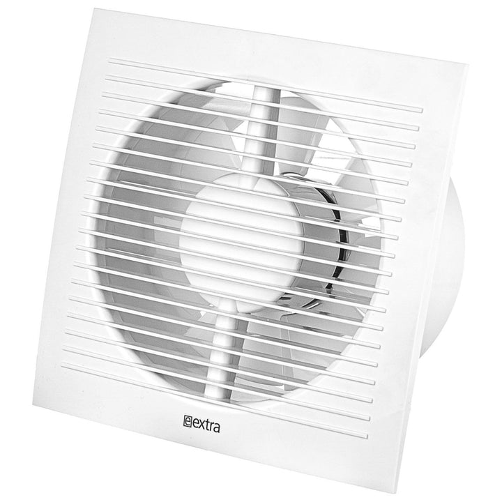 Steinberg14 Badlüfter Ø 150mm mit Feuchtigkeitssensor und Zeitnachlauf (Timer) - Weiss Ventilator Ø